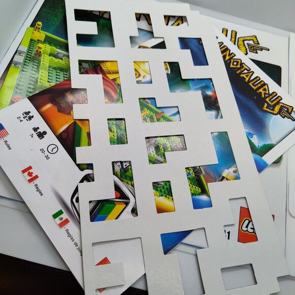 LEGO 3841 Minotaurus Game Building Instructions Rules Booklet Template - Picture 2 of 3